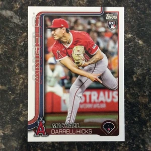 Actualización Topps 2025 US319 Michael Darrell-Hicks Angels - Imagen 1 de 2