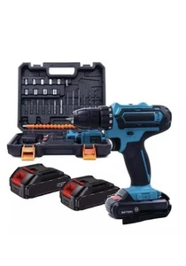 TRAPANO AVVITATORE PROFESSIONALE 2 BATTERIA 48V A LITIO + VALIGIA ACCESSORI - Foto 1 di 4