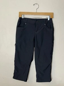 KUHL Trekr Kapri Women's Sz 2 Gray Cropped Pants Capris - Picture 1 of 3