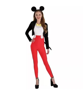 Sexy Mono Disfraz Halloween Mickey Mouse Mediano Disney Para Mujer Adulto Foto 1 de 4