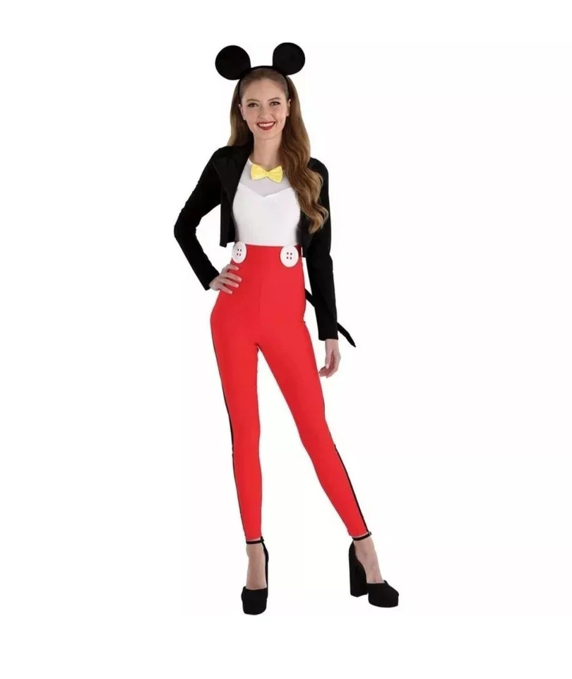Sexy Mono Disfraz Halloween Mickey Mouse Mediano Disney Para Mujer Adulto Foto 1 de 4