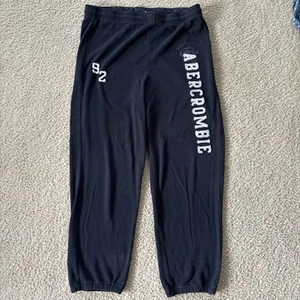 Pantalones deportivos vintage Y2K Abercrombie Fitch para mujer M azules 92 NY - Imagen 1 de 6
