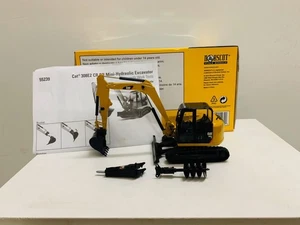 Norscot Cat 308E2 CR SB Mini Hydraulic Excavator & Tools 1/32 DieCast 55239 Gift - Picture 1 of 7