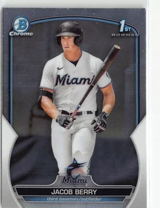 2023 Bowman Chrome Prospects #BCP-108 Jacob Berry - Picture 1 of 2