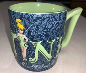 Tinkerbell Tink Coffee Mug - Disney ‘It’s All About Me’ 3D Ceramic Tea Cup - Picture 1 of 5