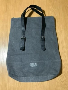 Bolso de Mano Diesel Parfums Grande Gris, 22” Largo, 90% Algodón - Imagen 1 de 7