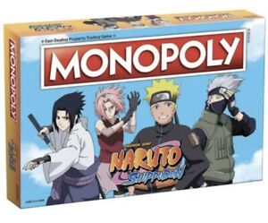 USAopoly Naruto Shippuden Monopoly The Board Game NEW ;)