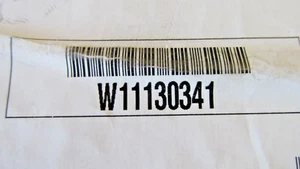 Whirlpool Waschmaschine - Konsole / Bedienfeld - OEM Teil W11130341 - NEU! - Bild 1 von 16