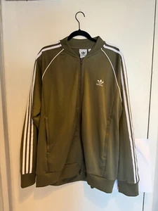 Adidas Originals Primeblue Superstar Tracksuit Olive Strata White XXL + T-shirt - Picture 1 of 5