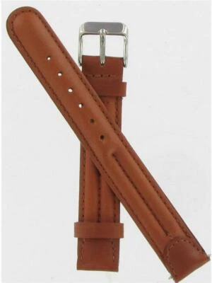 Correa de reloj Timex unisex 16 mm miel cuero genuino TX06716LHN  Foto 1 de 2