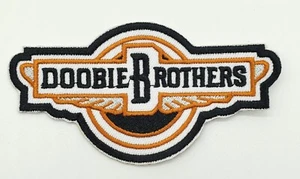 Doobie Brothers Patch bestickt Bügelbild aufnähen Rock Musik Band Neu - Bild 1 von 2