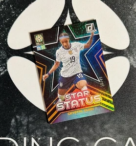 2023 Panini Donruss FIFA Women’s World Cup - Crystal Dunn Star Status Orange /49 - Bild 1 von 2