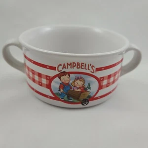 Vintage 2002 Campbells Suppe Suppenschüssel mit zwei Henkeln Houston Harvest - Bild 1 von 9