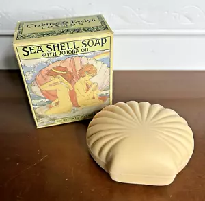 Crabtree & Evelyn Jojoba Oil Large Sea Shell Soap 10.5 OZ NOS - Box Wear READ - Picture 1 of 10