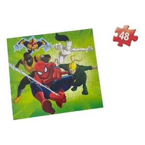 Spiderman 48 Piece Jigsaw Puzzle Fun 10.3" x 9.1" Age 6+ - Picture 1 of 8
