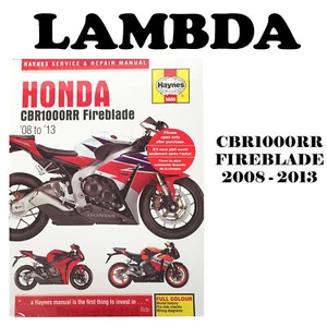 Manual Book by Haynes for Honda CBR1000RR Fireblade - Picture 1 of 1
