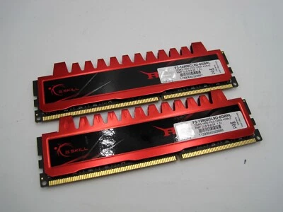 8GB (2x4GB) G.Skill Ripjaws DDR3 1600 Gaming DIMMs PC3-12800U F3-12800CL9D-8GBRL - Image 1 of 2