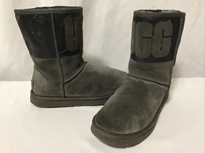 UGG Women’s Boot Classic Rubber Logo 1096473 Size 9 Gray EUR 40/UK 7.....F41 - Picture 1 of 11