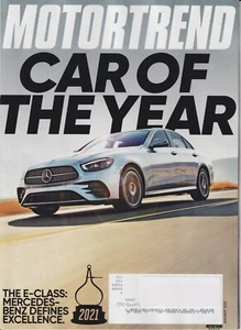 Motor Trend January 2021 Mercedes-Benz Car of the Year (Magazine: Automotive, Ca - Picture 1 of 1