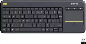 Logitech Keyboard Wireless K400+ Black - Picture 1 of 1