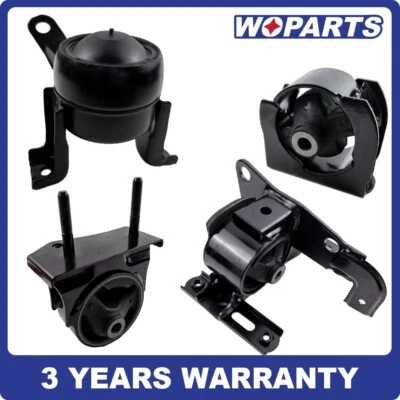 Engine Motor & Trans Mount Set Fit for 2001-2005 Toyota Rav4  2.0L/2.4L For  - Image 1 of 4