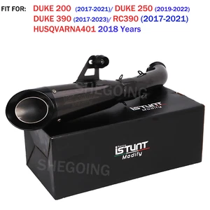 For DUKE 200 RC390 17-21/ DUKE 250 19-22/ Duke 390 17-23 Motorcycle Exhaust - Picture 1 of 4