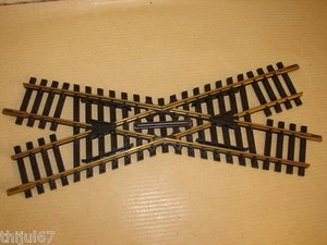 FLEISCHMANN ( 1712 6060 ) CROISEMENT 30° JONCTIONS NON ISOLEES RAILS LAITON HO - Foto 1 di 2