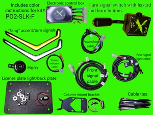 Polaris RZR XP1000 Turbo S Fang turn signal street legal kit canceling - Picture 1 of 3