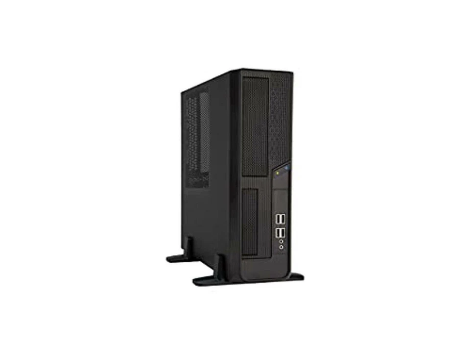 inwin bl040 matx desktop case with 300w tfx psu/black/ieee 1394 - bl040.ff300tb3 - Image 1 of 1