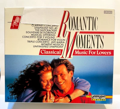 Romantic Moments Classical Music for Lovers SEALED 5 CD Box Set - Image 1 of 2