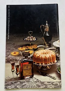 Amaretto di Saronno VTG 1974 Cookbook Italian ethnic entertaining mid century - Foto 1 di 24
