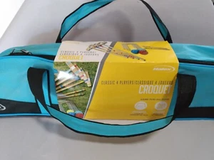 New Halex Classic 4 Player Croquet Set in Carry Bag - Picture 1 of 2