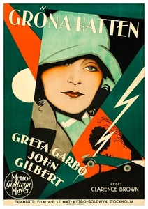 Reproduction Vintage "A Woman Of Affairs" **Swedish** Movie Poster. Size: A2 - Bild 1 von 1