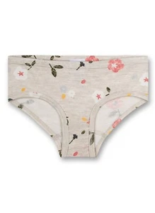 Girls briefs, cream floral by Sanetta size 128  - Picture 1 of 1