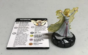 SATURNYNE 061 X-Men X di Spade HeroClix Chase Raro - Foto 1 di 1