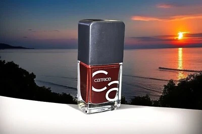 Catrice ICONAILS Gel Lacquer Nagellack 127 Partner In Wine Weinrot Braun 💞