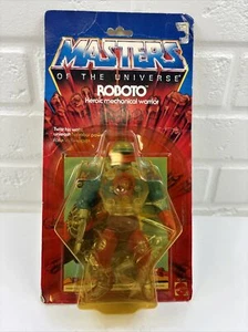 ROBOTO 1984 clear Masters of the Universe Sealed figure He-Man Brand NEW! Rare - Picture 1 of 9