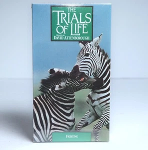 Trials of Life - David Attenborough-Fighting (VHS, 1993)*SEALED* - Imagen 1 de 2
