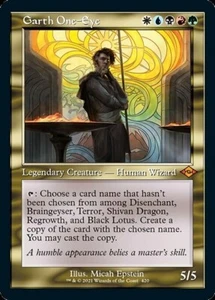 MTG - (Retro foil ) GARTH ONE-EYE - Modern Horizons 2 (M) - Foto 1 di 1