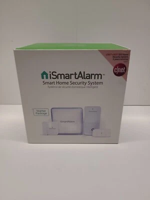 ISmart Alarm Smart Home Security System Starter Package New Open Box - Image 1 of 4