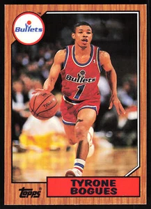Tyrone Bogues 1992-93 Topps Archives #89 Washington Bullets Basketball Card - Picture 1 of 2