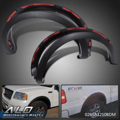 4pcs Fit For 2004-2008 Ford F150 Factory Style Fender Flares Wheel Protector Foto 1 de 4