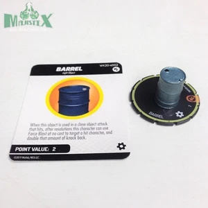 Heroclix 2020 Convention Exclusives set Barrel #WK20-s002 object w/card! - Picture 1 of 1