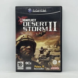 Conflict Desert Storm 2 II Two Nintendo GameCube Game Free Post PAL - Picture 1 of 5