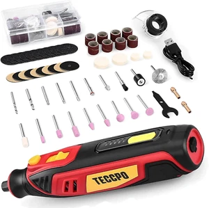 Kit Utensili Rotanti Senza Fili 4V 5 Velocità 53 Accessori per Incisione Fai da Te - Foto 1 di 8