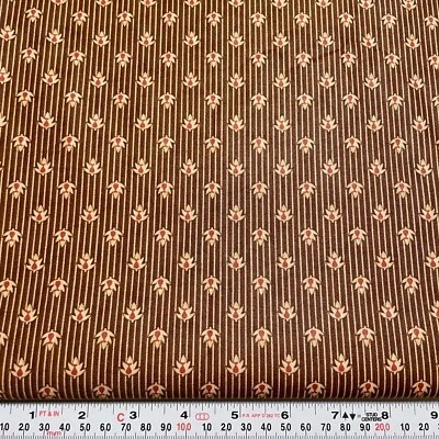 Collection for a Cause Heritage for Moda Brown Cotton Fabric by the HALF YARD - Image 1 of 2