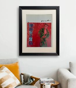 Andy Warhol Hand-Signed Original Print With COA & +$3,500 USD Appraisal Included