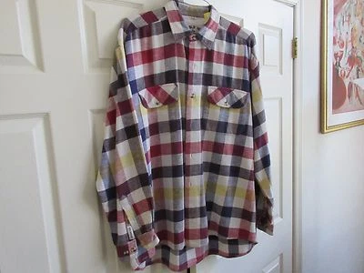  Camisa Tom Tailor, Doble Cuadros, Talla XL, Manga Larga, 100% Algodón  Foto 1 de 4