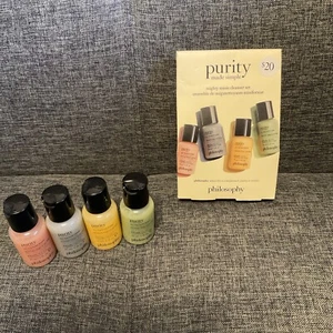 Philosophy Mini Cleanser Set Purity Made Simple Mighty 1-Step Facial Cleanser - Picture 1 of 4