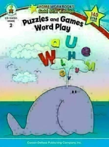 Puzzles and Games : Word Play, Grade 2 New - Imagen 1 de 1